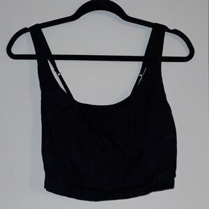 Abercrombie & Fitch Black Crop Top
